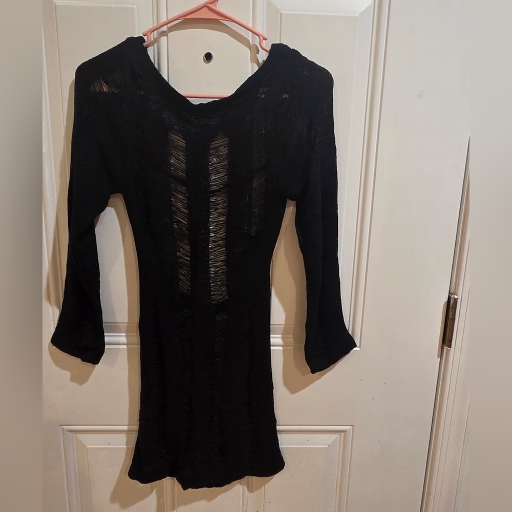 Elegant Black Women's Dress
